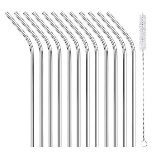 Stainless Reusable Metal straws 12