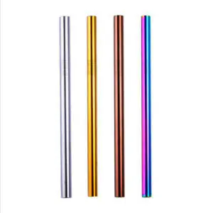 Coloured Smoothie straws
