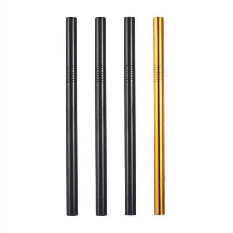 Black Gold Smoothie straws