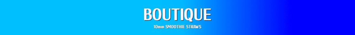 BOUTIQUE stainless steel straws