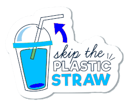 No Plastic Straws