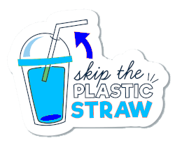 No Plastic Straws